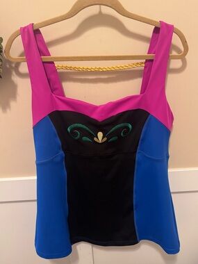 Crowned Athletics Disney Frozen Anna Athletic Tank